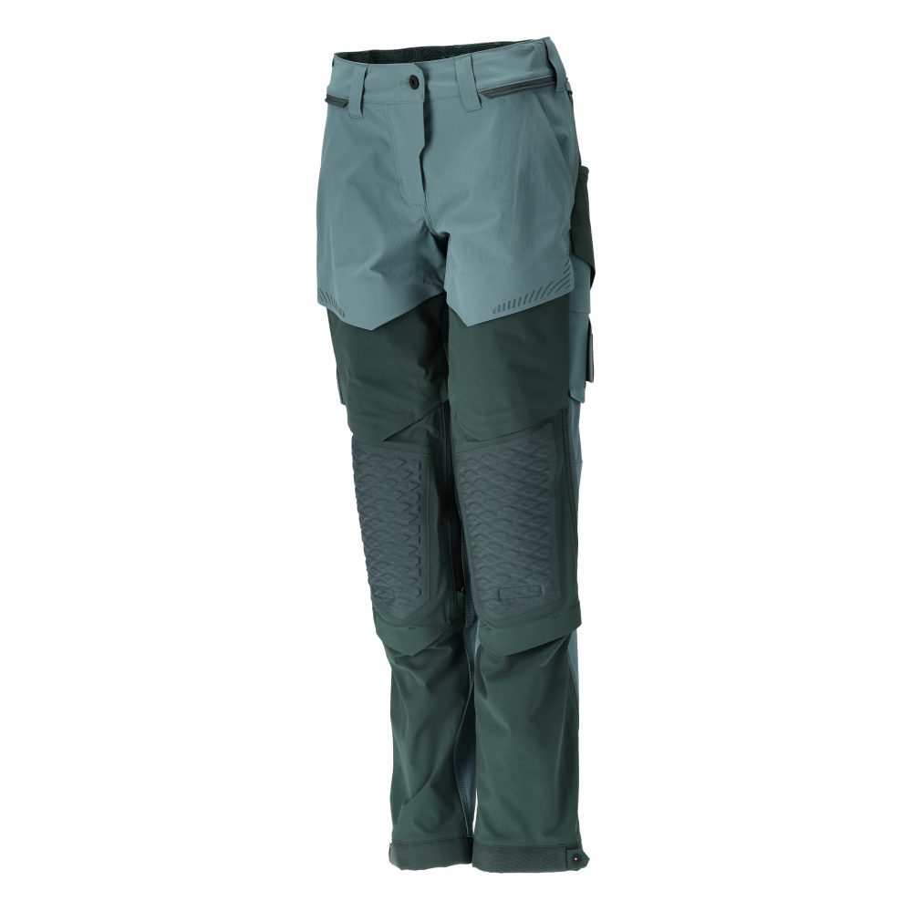 Mascot Damen 22278-605 Customized Bundhose – hell-waldgrün/waldgrün