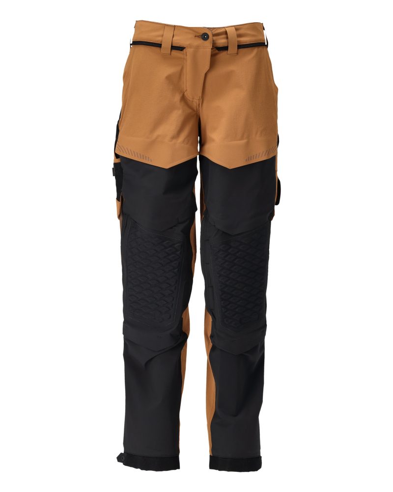 Mascot Damen 22278-605 Customized Bundhose – nussbraun/schwarz
