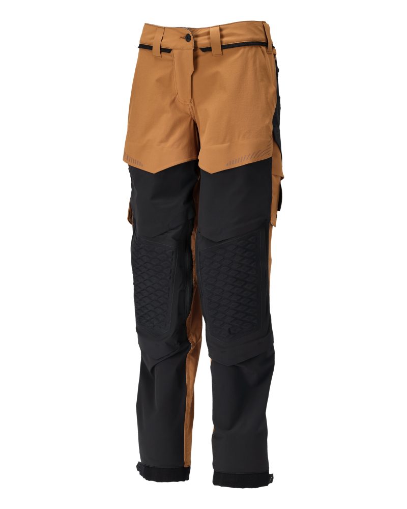Mascot Damen 22278-605 Customized Bundhose – nussbraun/schwarz