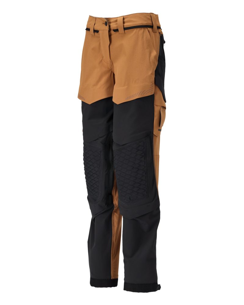 Mascot Damen 22278-605 Customized Bundhose – nussbraun/schwarz