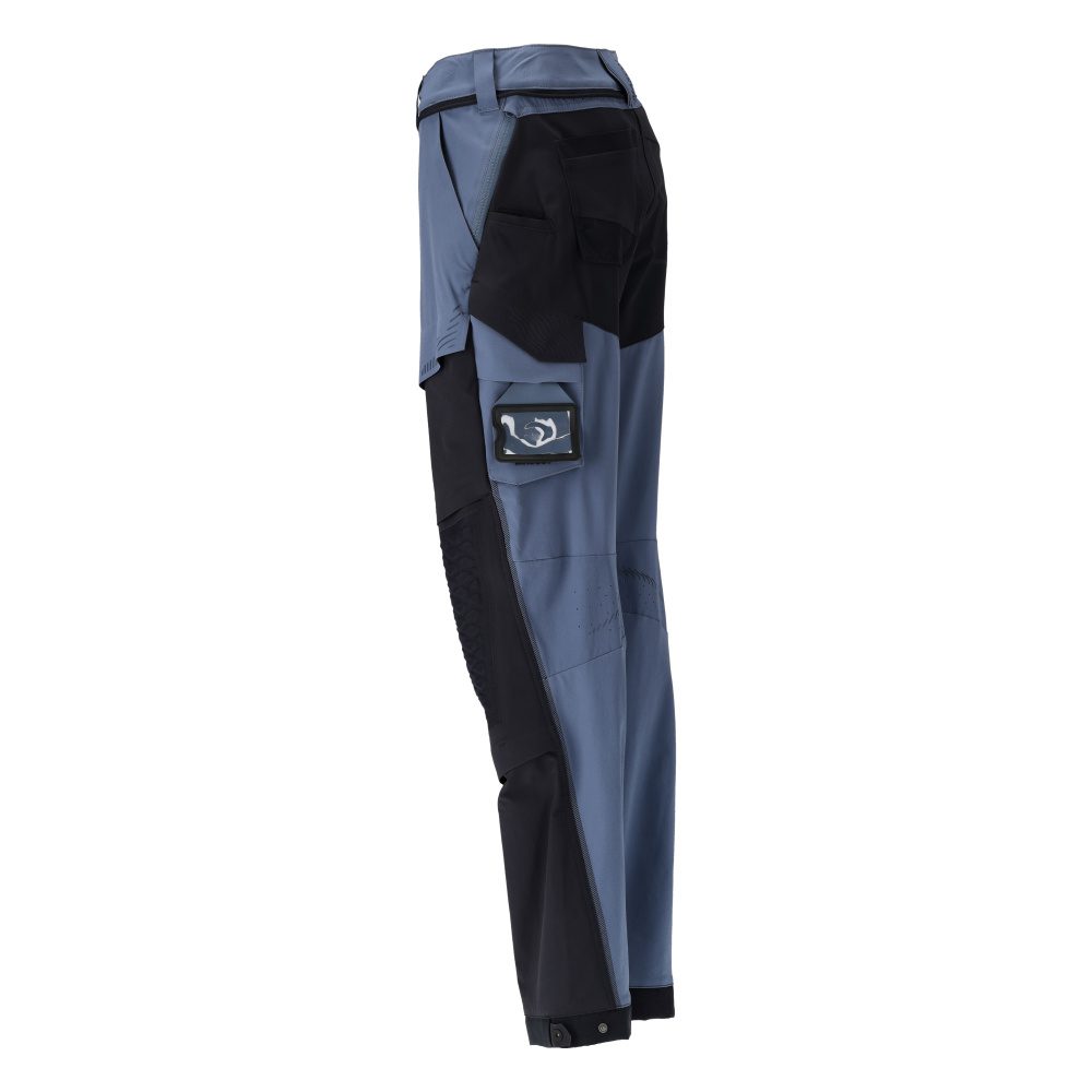 Mascot Damen 22278-605 Customized Bundhose – steinblau/schwarzblau