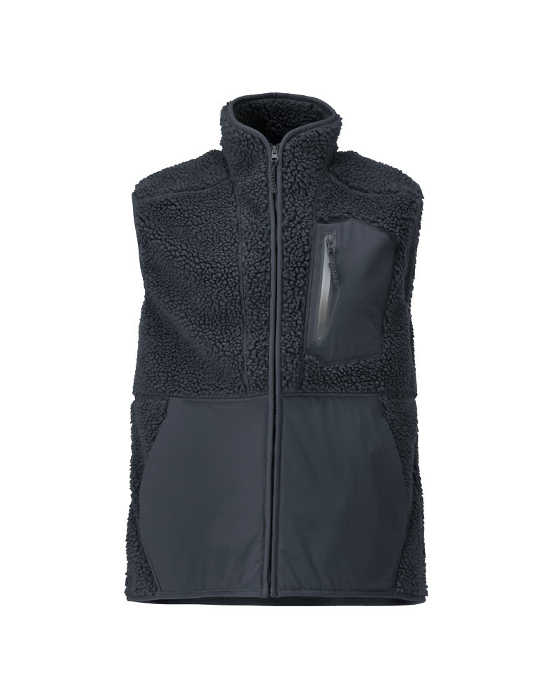 Mascot 22465-682 Customized Faserpelzweste – schwarzblau