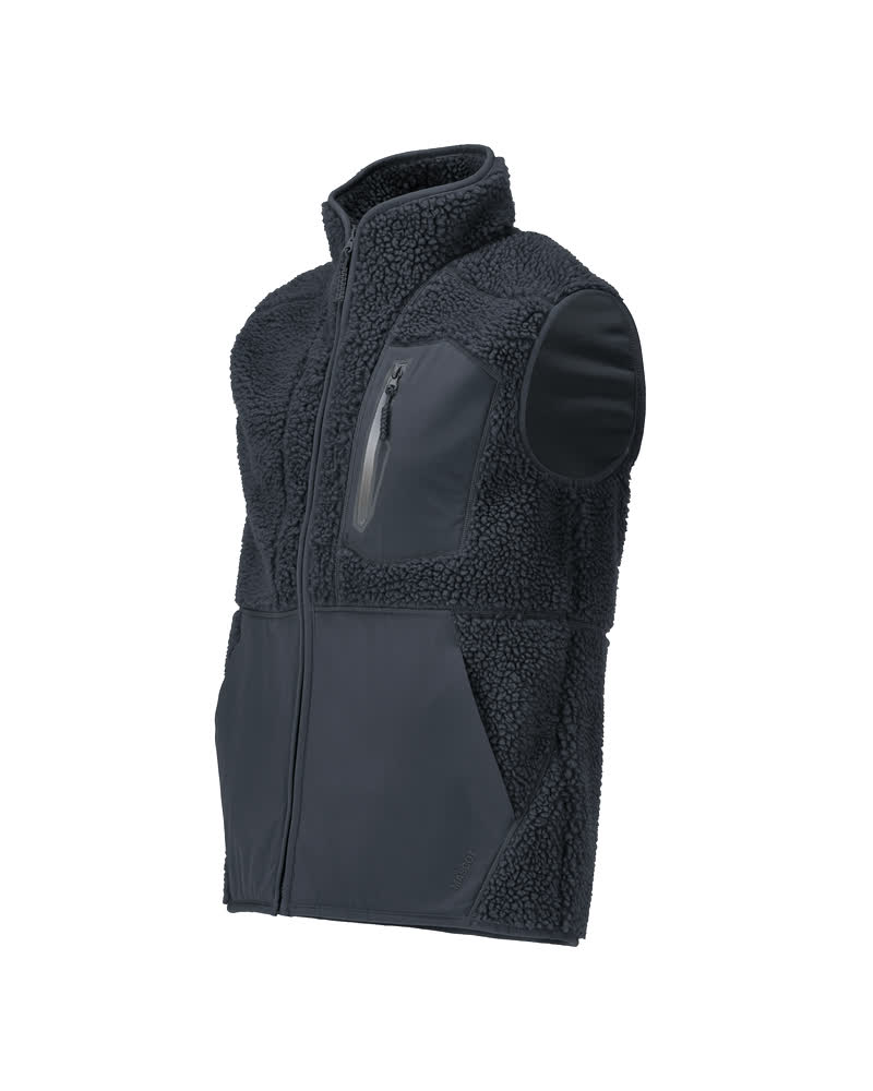 Mascot 22465-682 Customized Faserpelzweste – schwarzblau