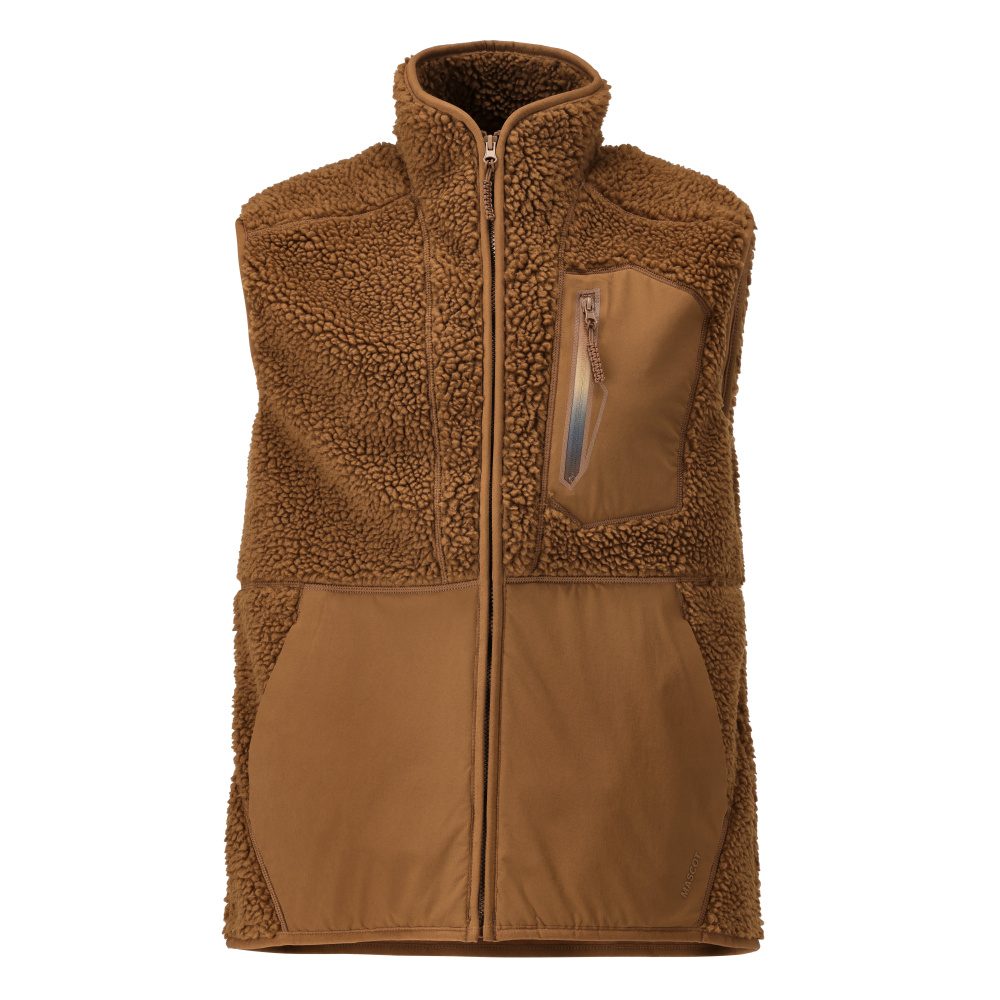 Mascot 22465-682 Customized Faserpelzweste – nussbraun