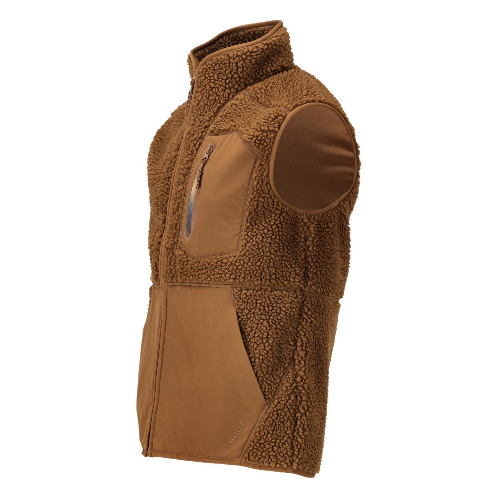 Mascot 22465-682 Customized Faserpelzweste – nussbraun