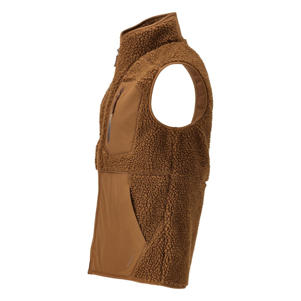 Mascot 22465-682 Customized Faserpelzweste – nussbraun