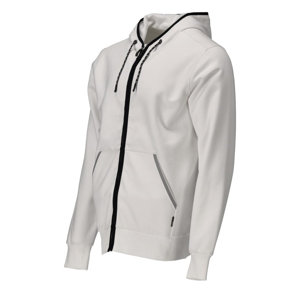 Mascot 22486-378 Customized Kapuzen-Sweatjacke – weiß