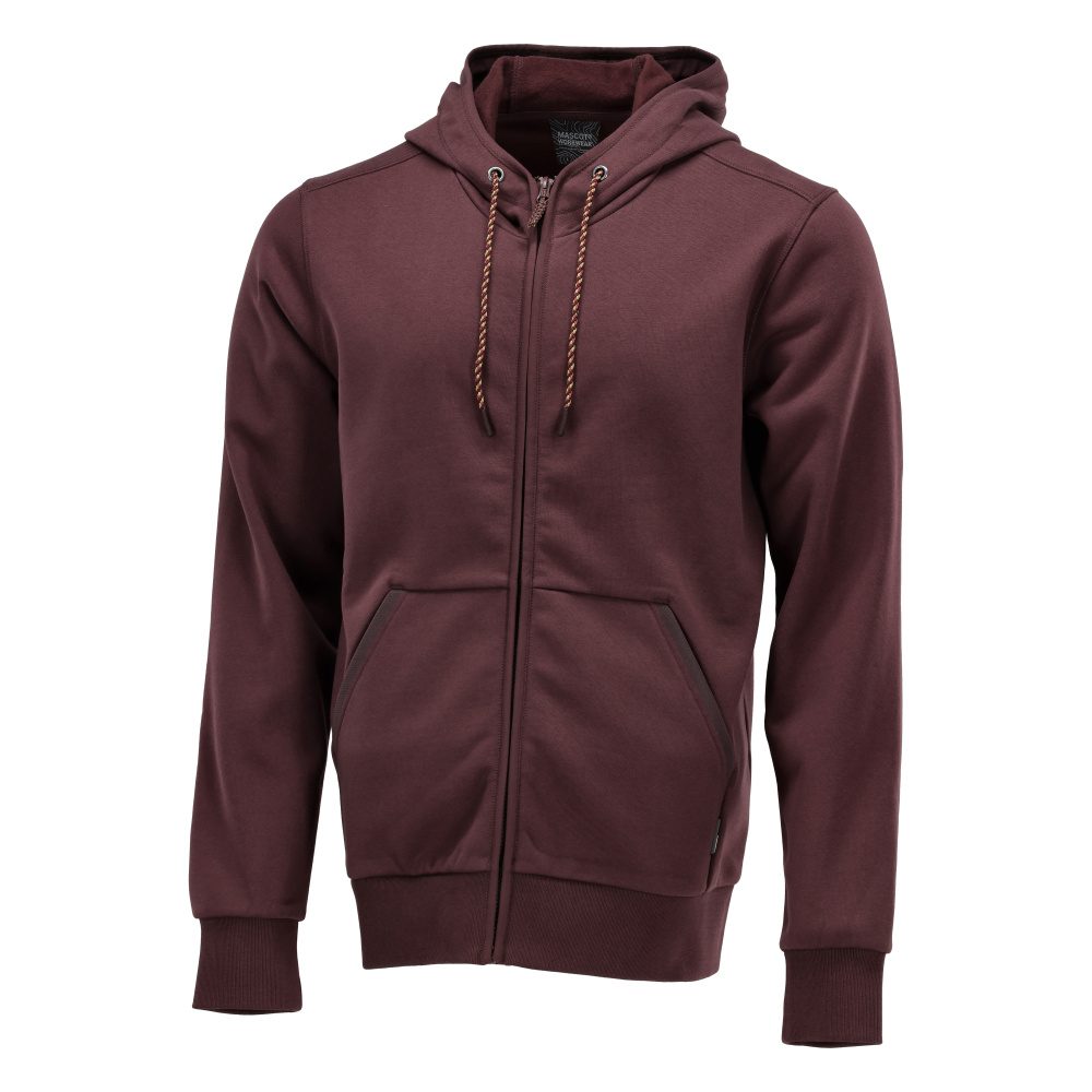 Mascot 22486-378 Customized Kapuzen-Sweatjacke – bordeaux