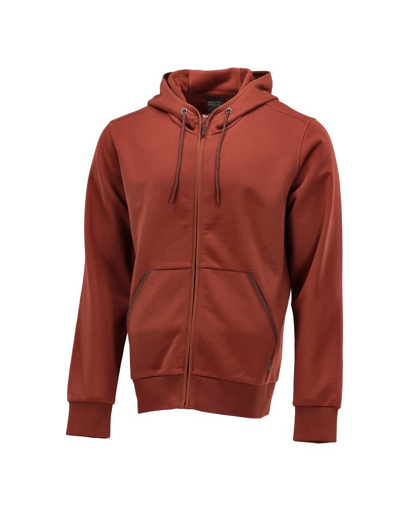 Mascot 22486-378 Customized Kapuzen-Sweatjacke – herbstrot