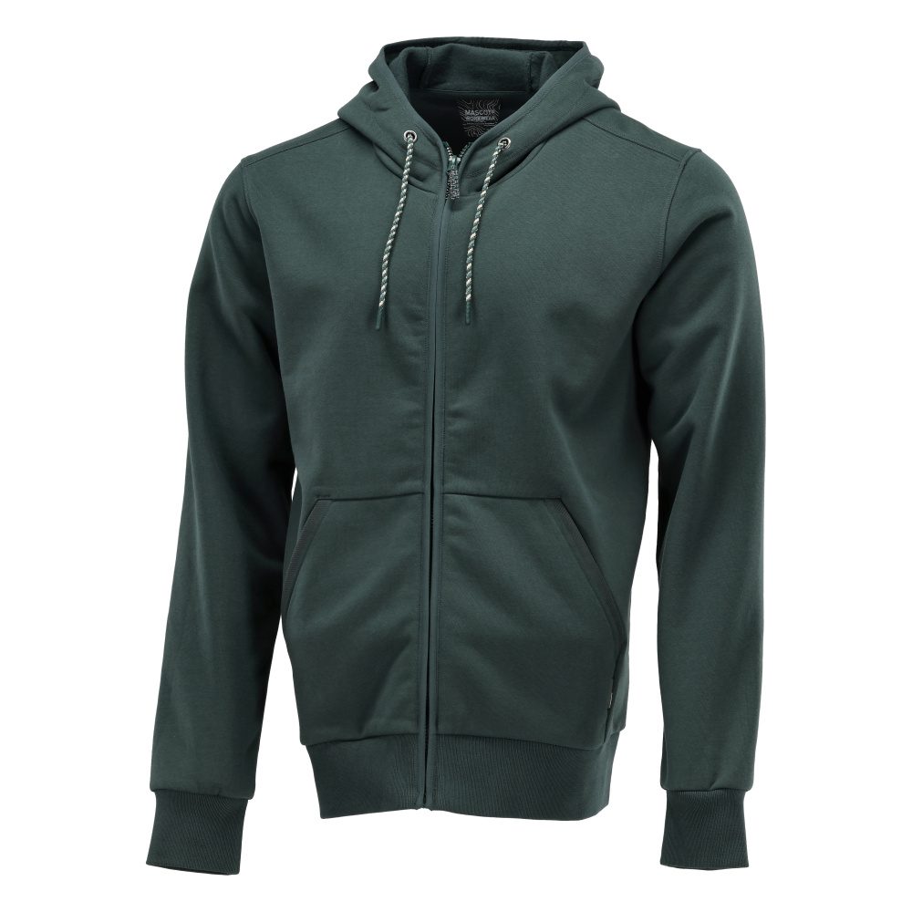Mascot 22486-378 Customized Kapuzen-Sweatjacke – waldgrün
