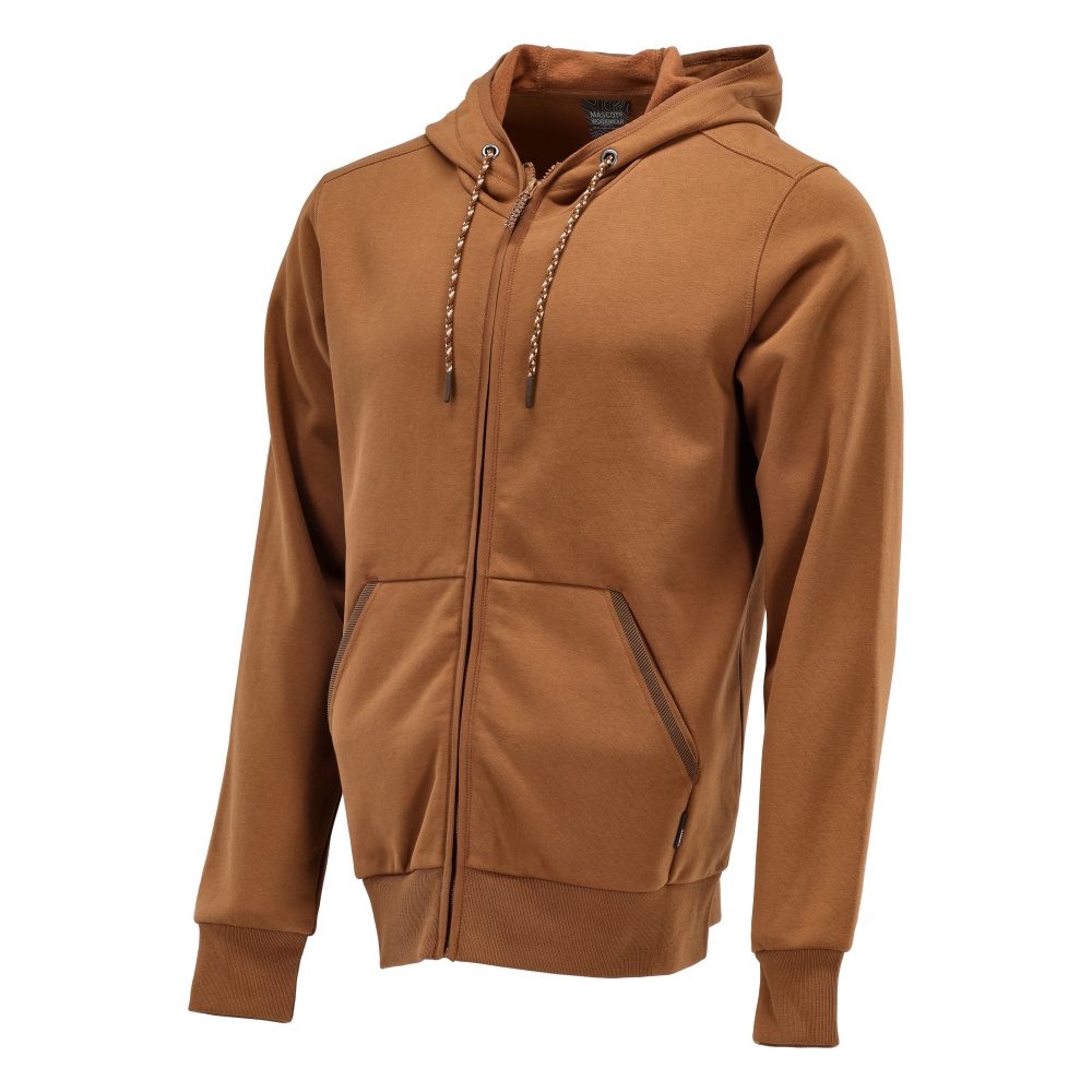 Mascot 22486-378 Customized Kapuzen-Sweatjacke – nussbraun
