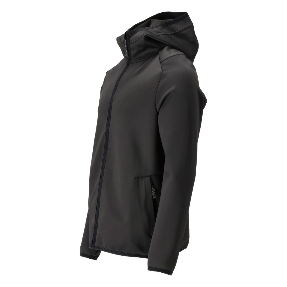 Mascot 22586-608 Customized Kapuzen-Fleecejacke – schwarz