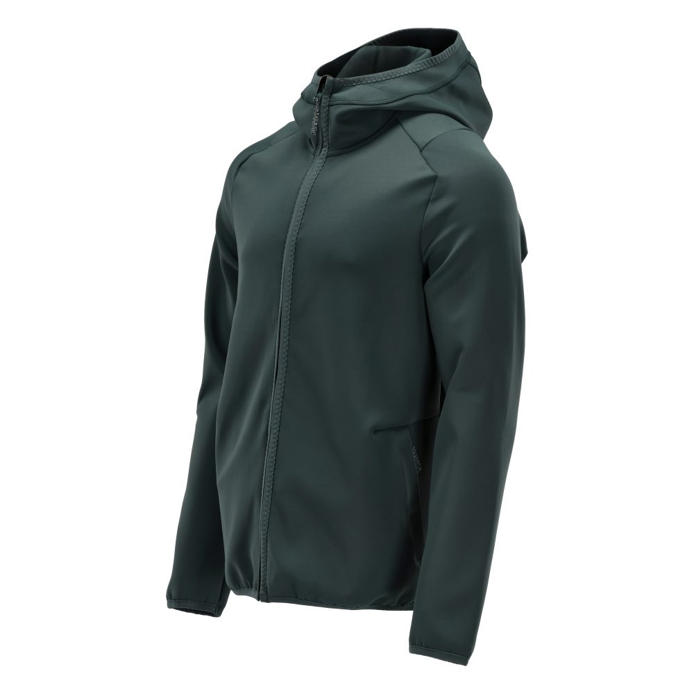 Mascot 22586-608 Customized Kapuzen-Fleecejacke – waldgrün