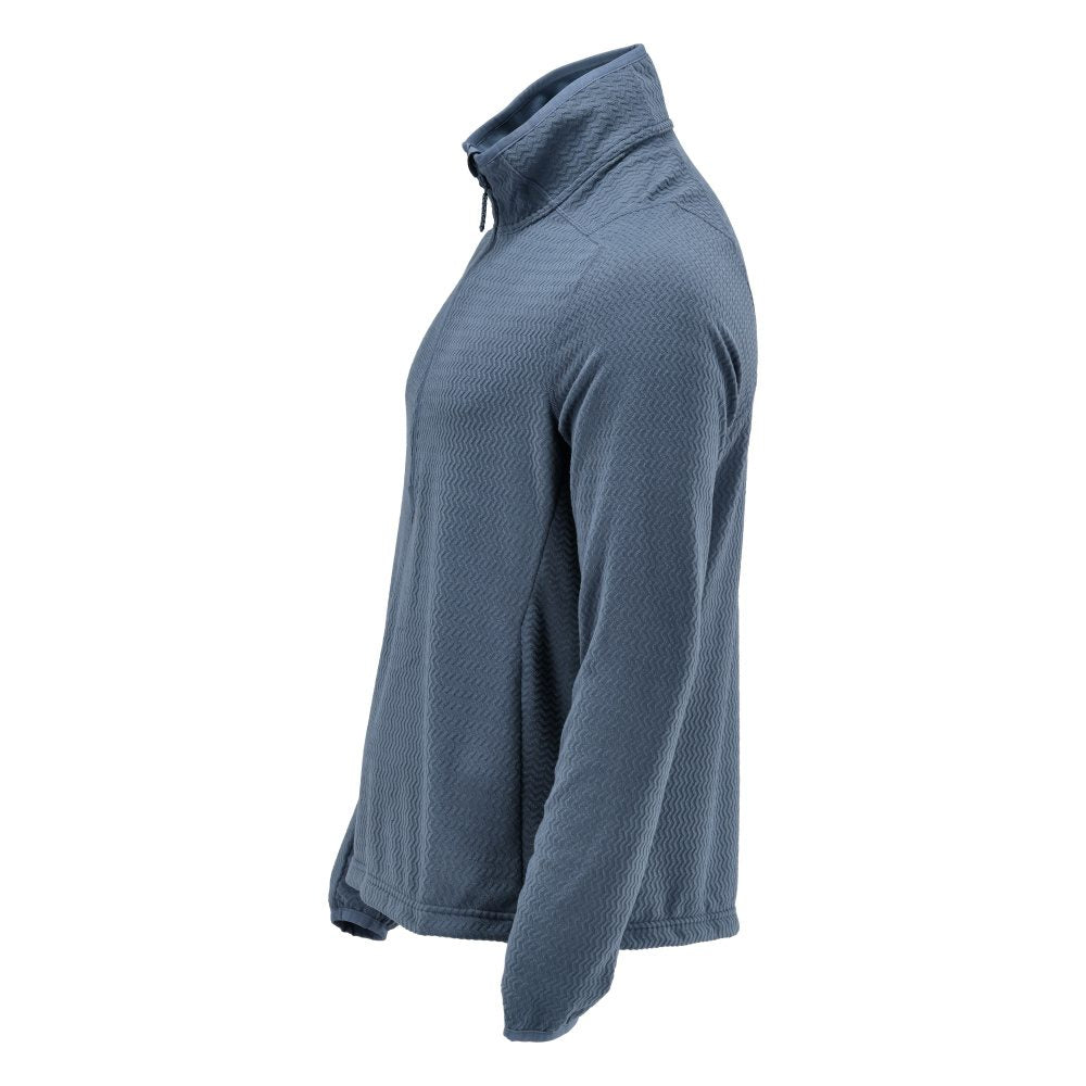 Mascot 22703-639 Microfleece Zip-Sweatshirt – steinblau