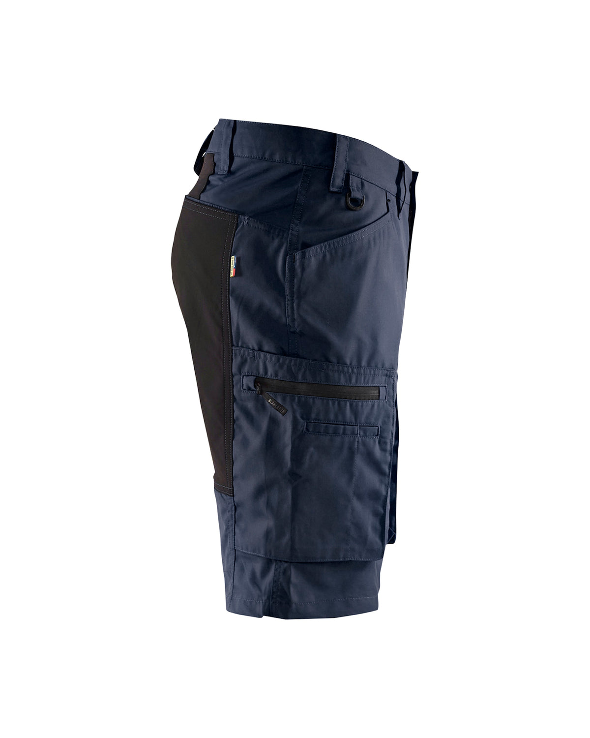 Blåkläder 1449 Service-Shorts Stretch – dunkelmarine/schwarz