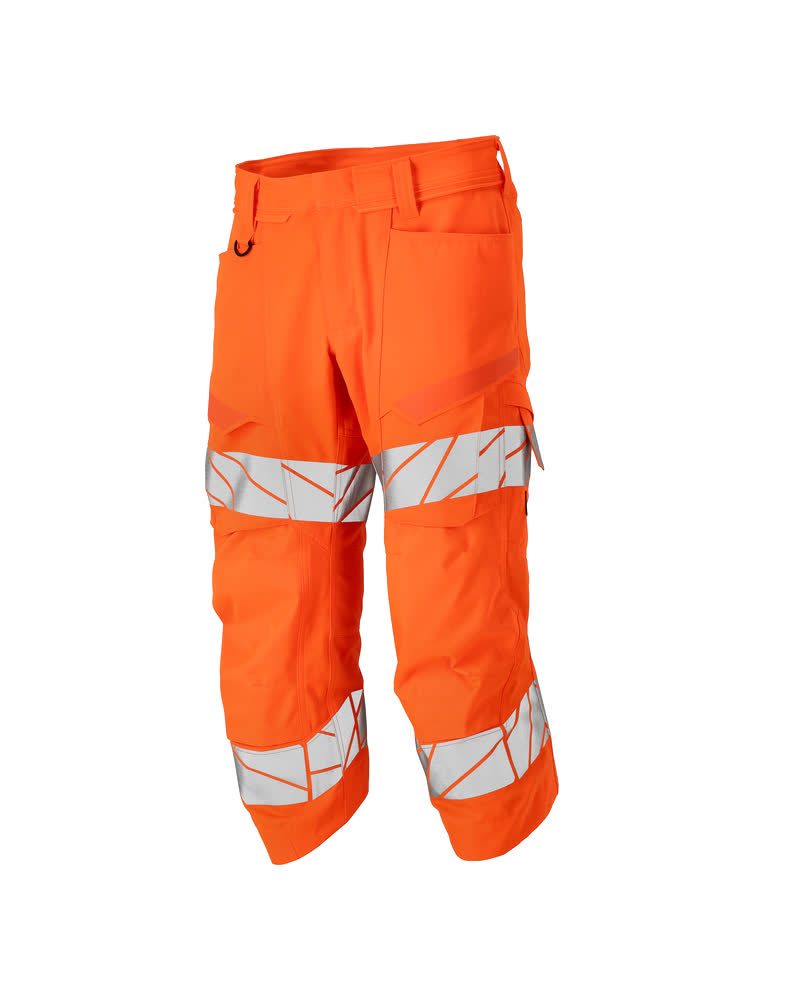 Mascot Ac Safe Warnschutz-Dreiviertel-Stretchhose – hi-vis orange