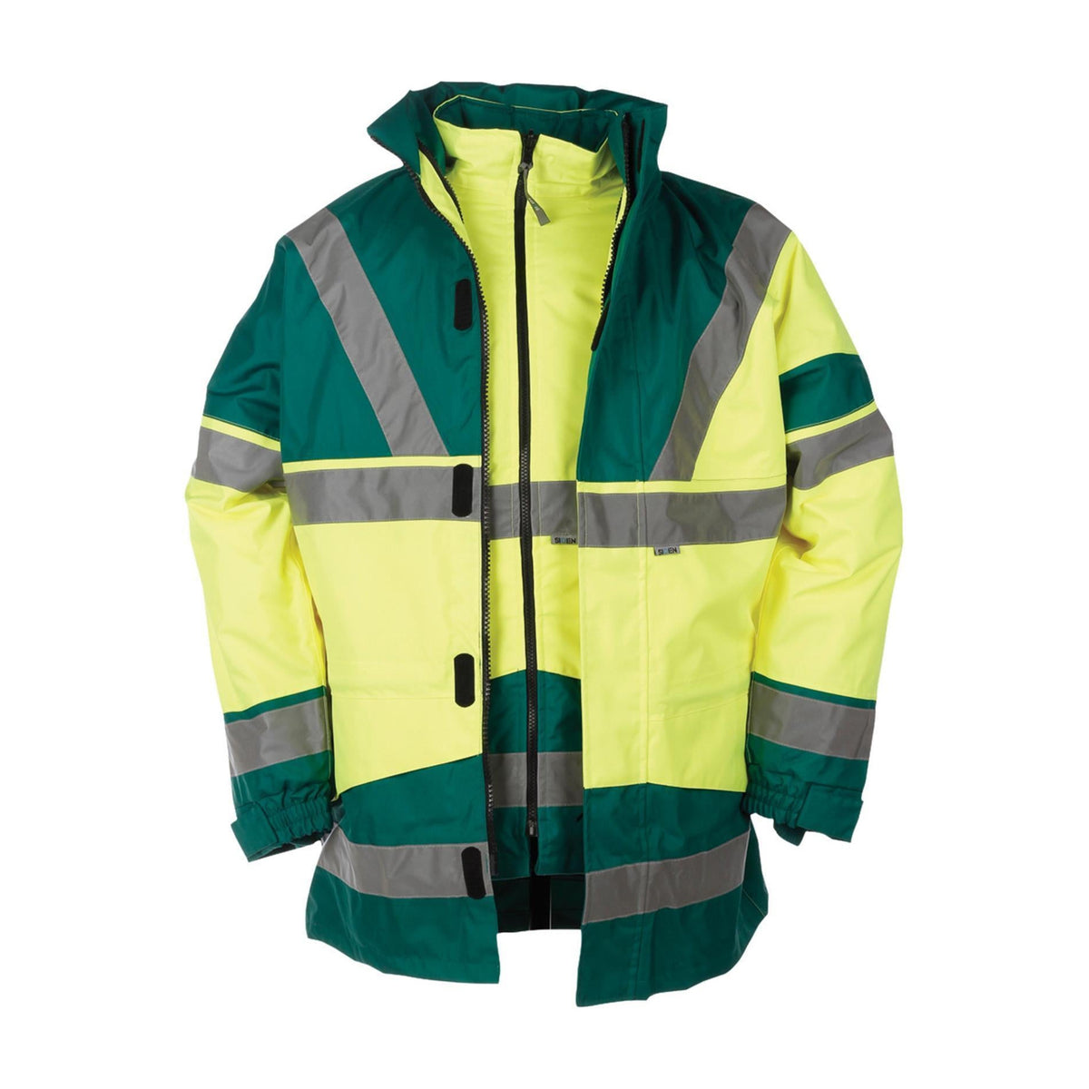 PARKA SKOLLFIELD Jacke gelb/grün - workXperts