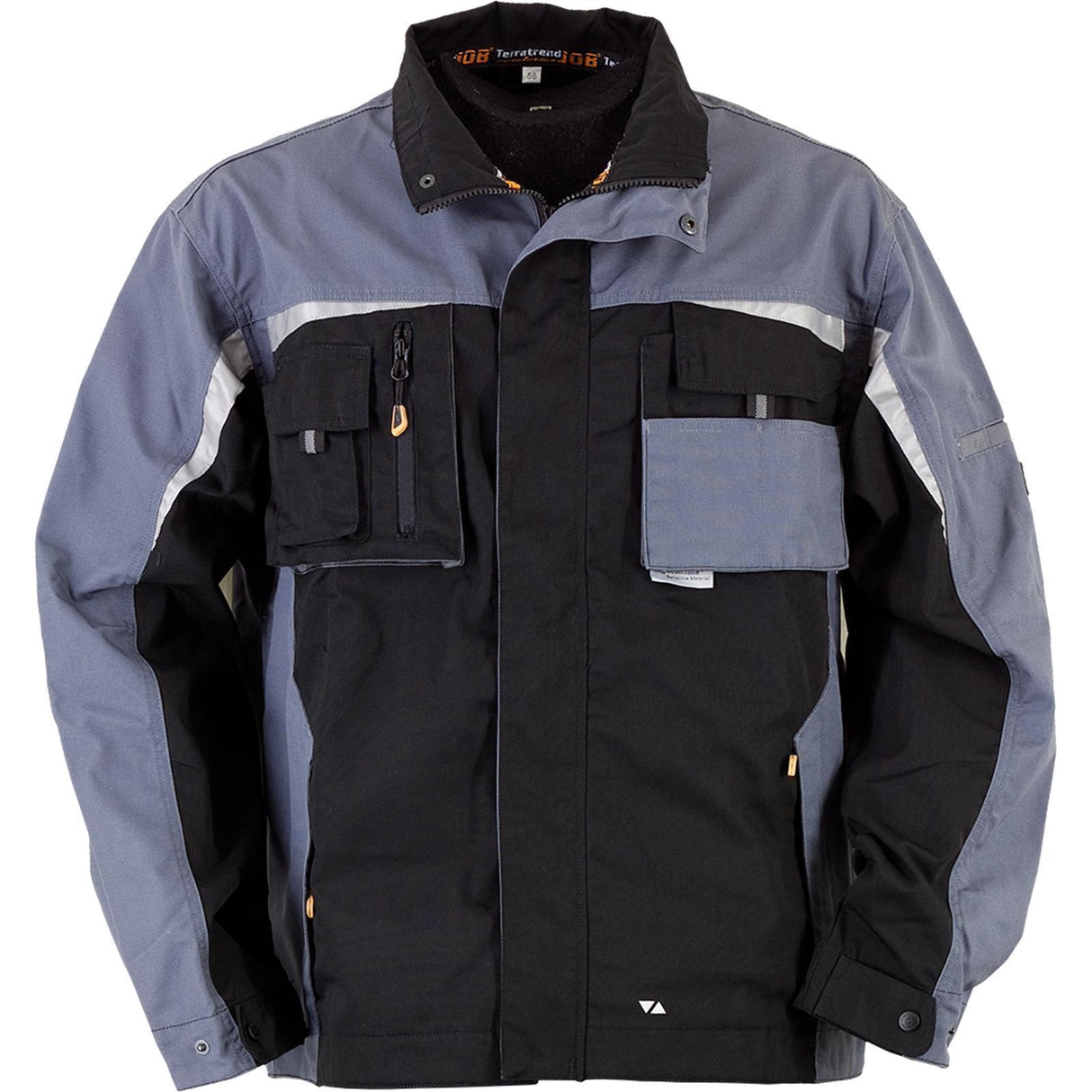 Terrax TTJ-Revolution-Herrenjacke schwarz/grau