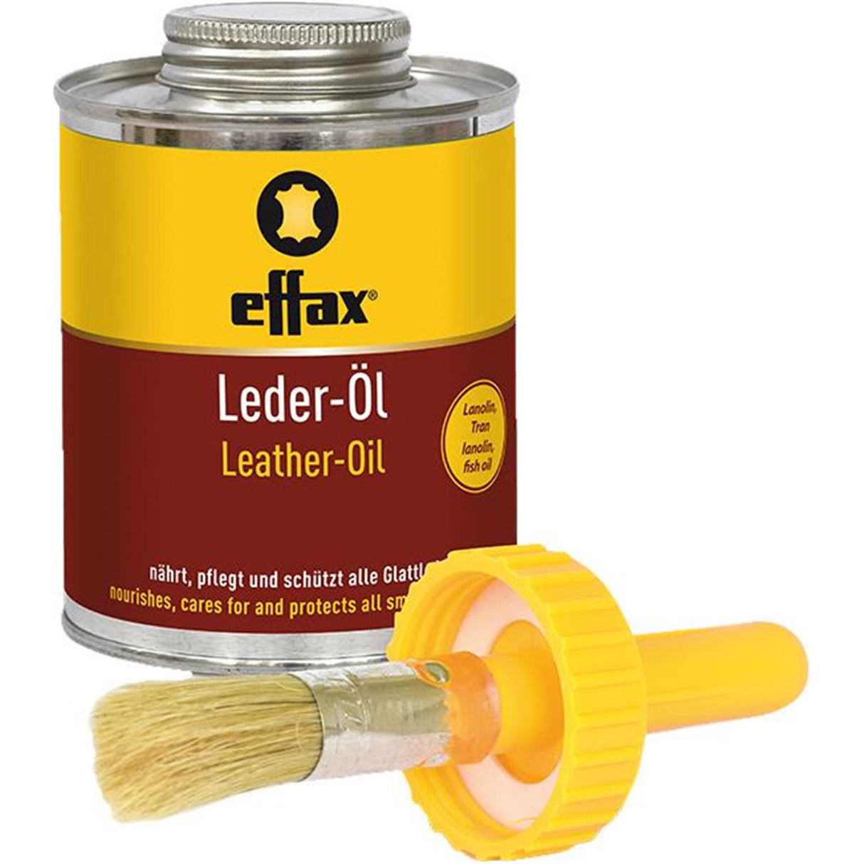 Effax-Lederöl mit Pinsel - workXperts