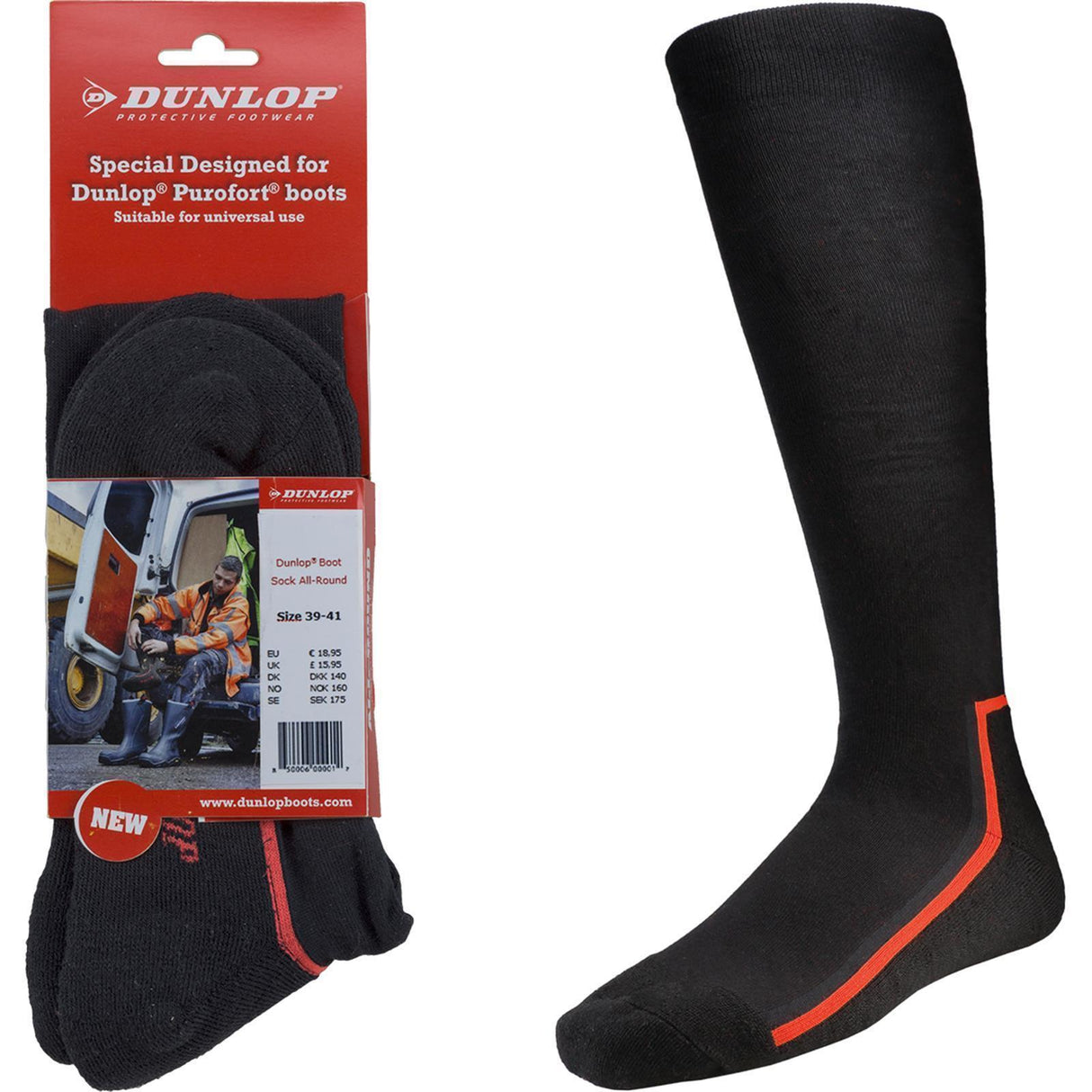 Dunlop Stiefelsocken Boot Sock All Round