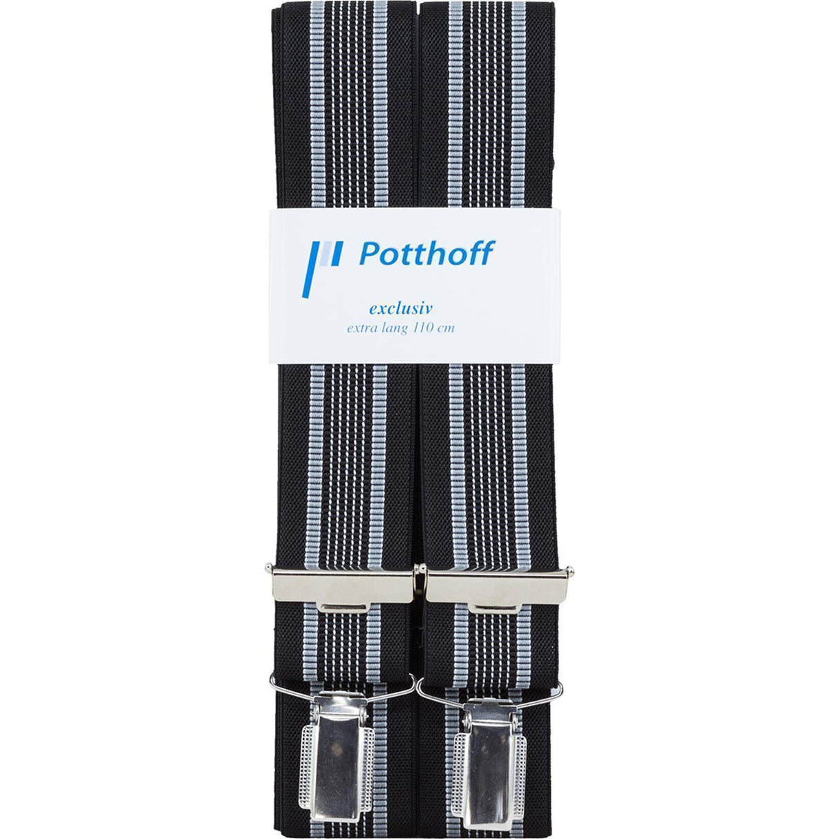 Cliphosenträger SilberClip