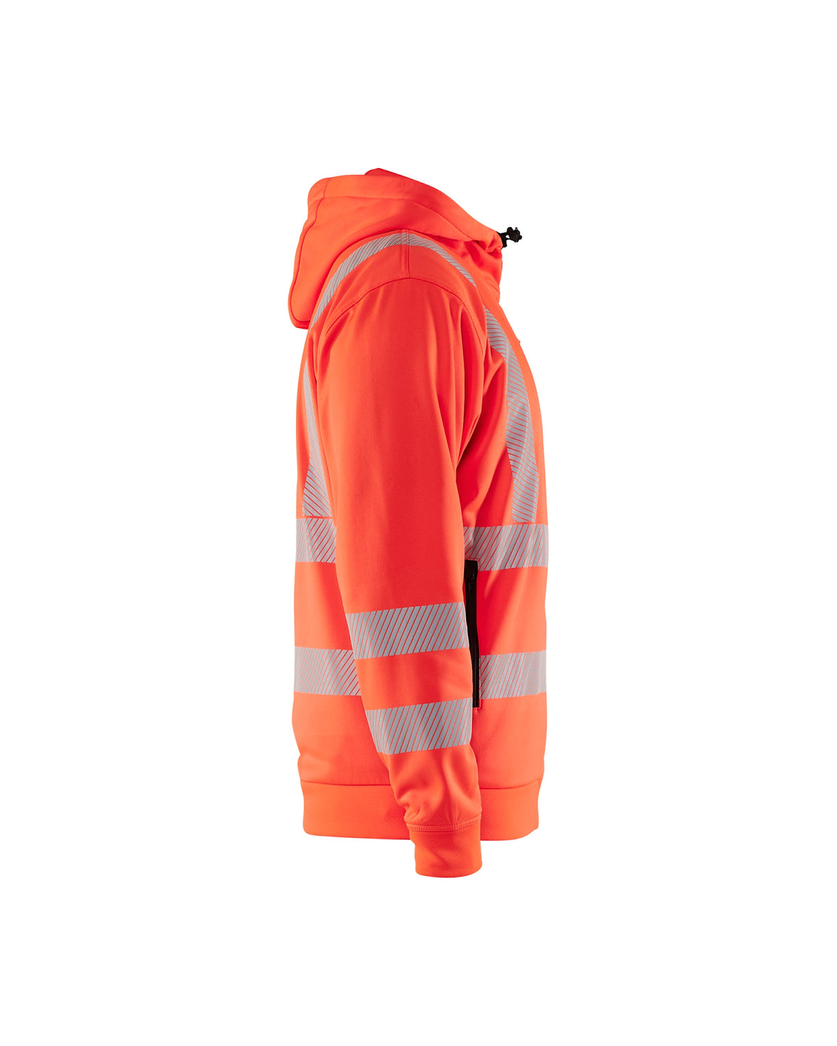 Blåkläder Kl. 3 3565 Warnschutz Kapuzen-Sweatjacke – rot