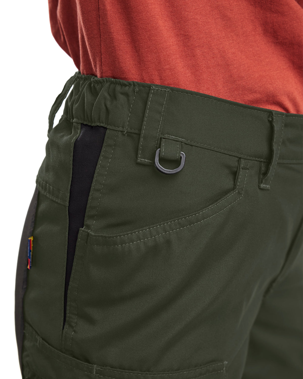 Blåkläder Damen 7159 166g/m² Stretch Servicehose – armygrün/schwarz