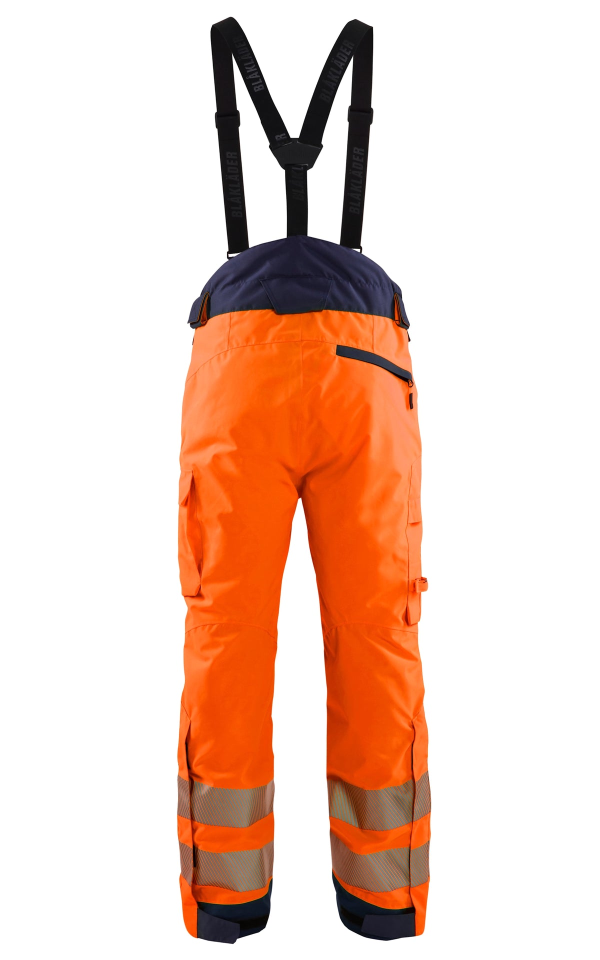 Blåkläder 1875 Warnschutz Winterhose – orange/marine