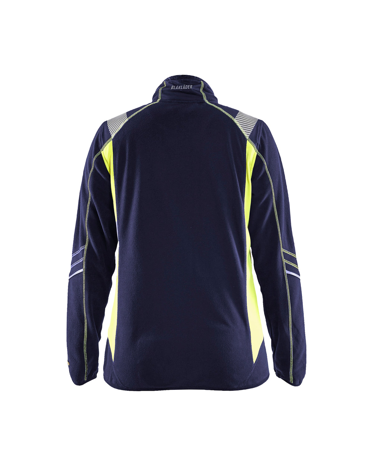 Blåkläder Damen 4973 Microfleece Jacke – marine/gelb