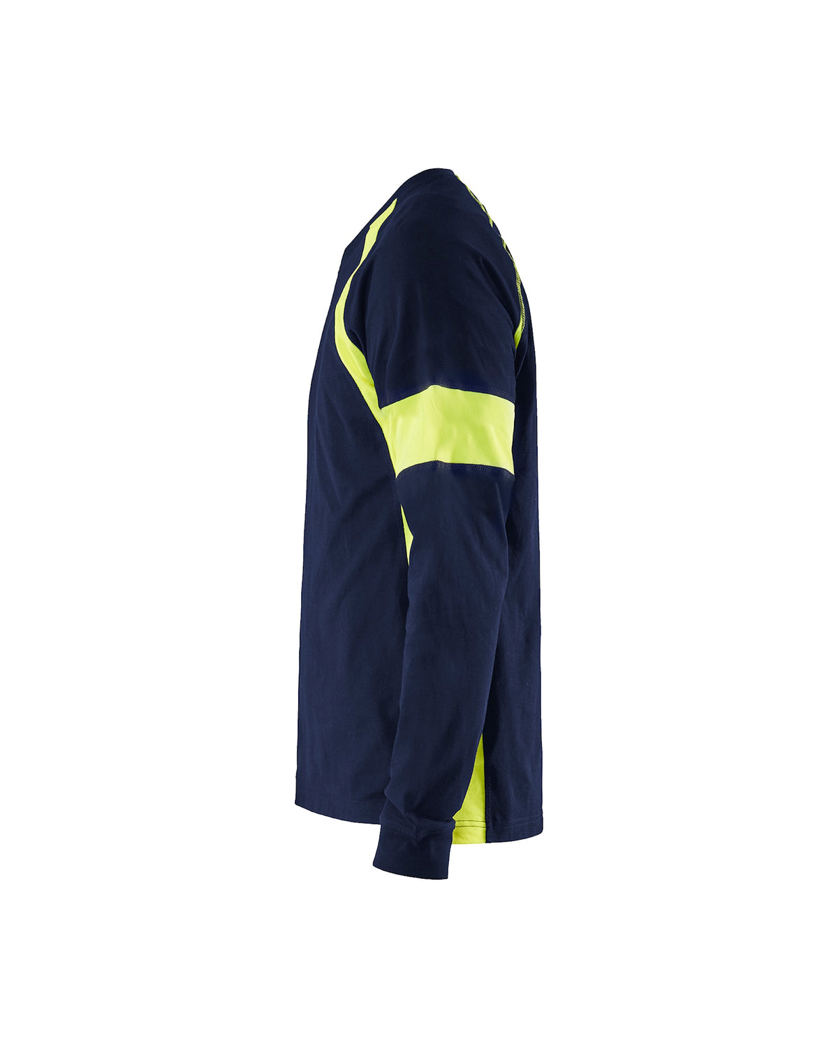 Blåkläder 3520 Langarmshirt – marine/gelb