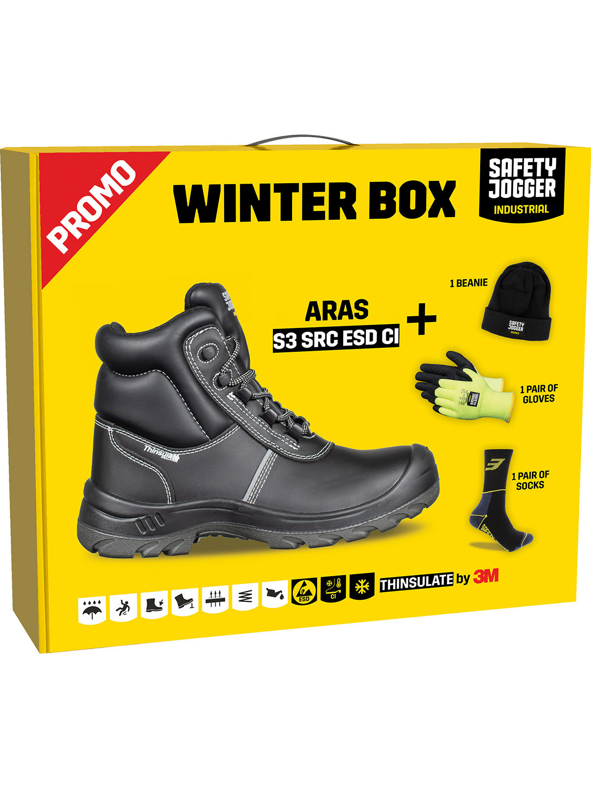 Sicherheitsschuhe Safety Jogger Winterbox - workXperts