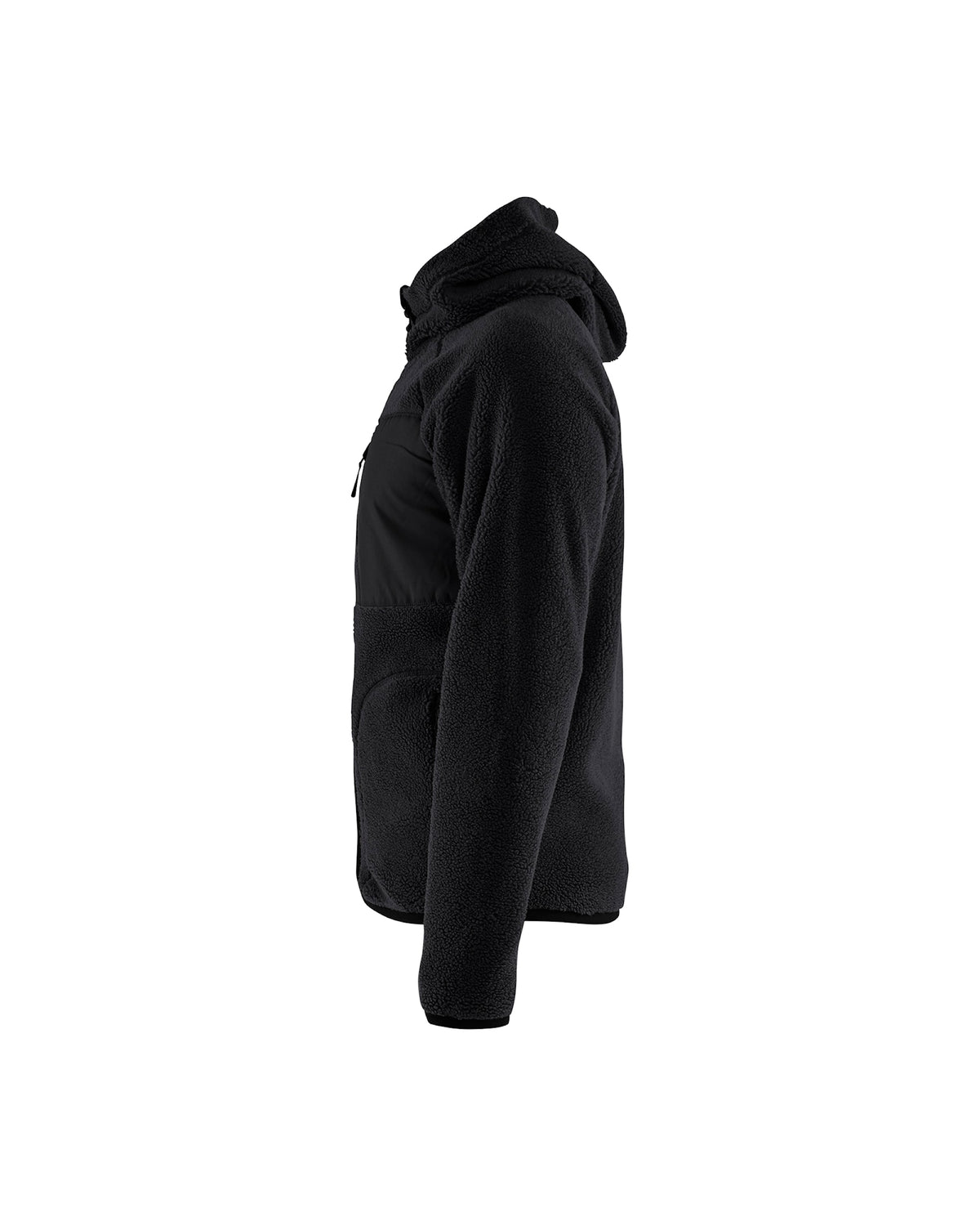 Blåkläder 4725 Faserpelz-Kapuzenjacke – schwarz