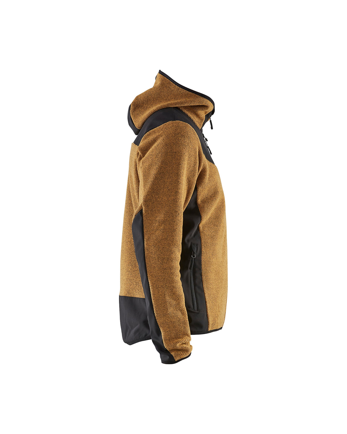 Blåkläder 5940 Strickjacke – honiggold/schwarz
