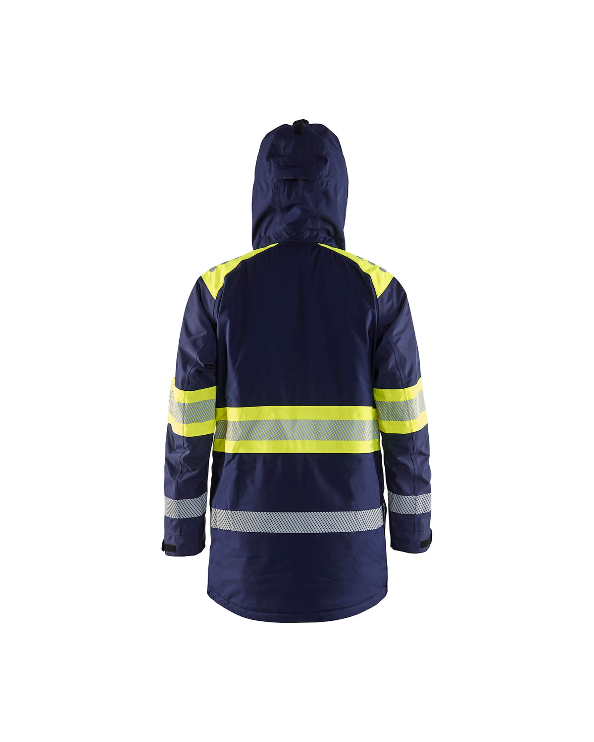 Blåkläder 4485 Warnschutz Winterparka Kl. 1 – marine/gelb
