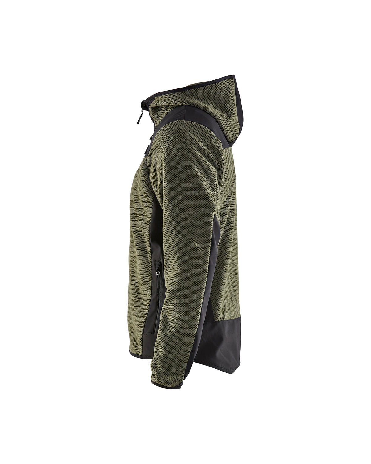 Blåkläder 5940 Strickjacke – herbstgrün/schwarz