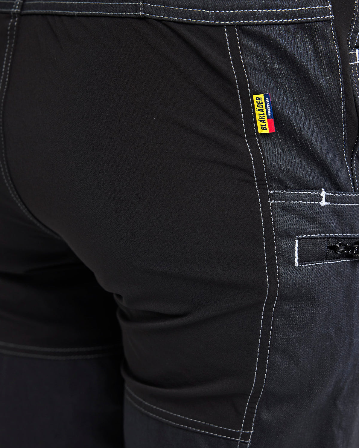 Blåkläder Damen 7159 Jeans Stretch Servicehose – marine/schwarz