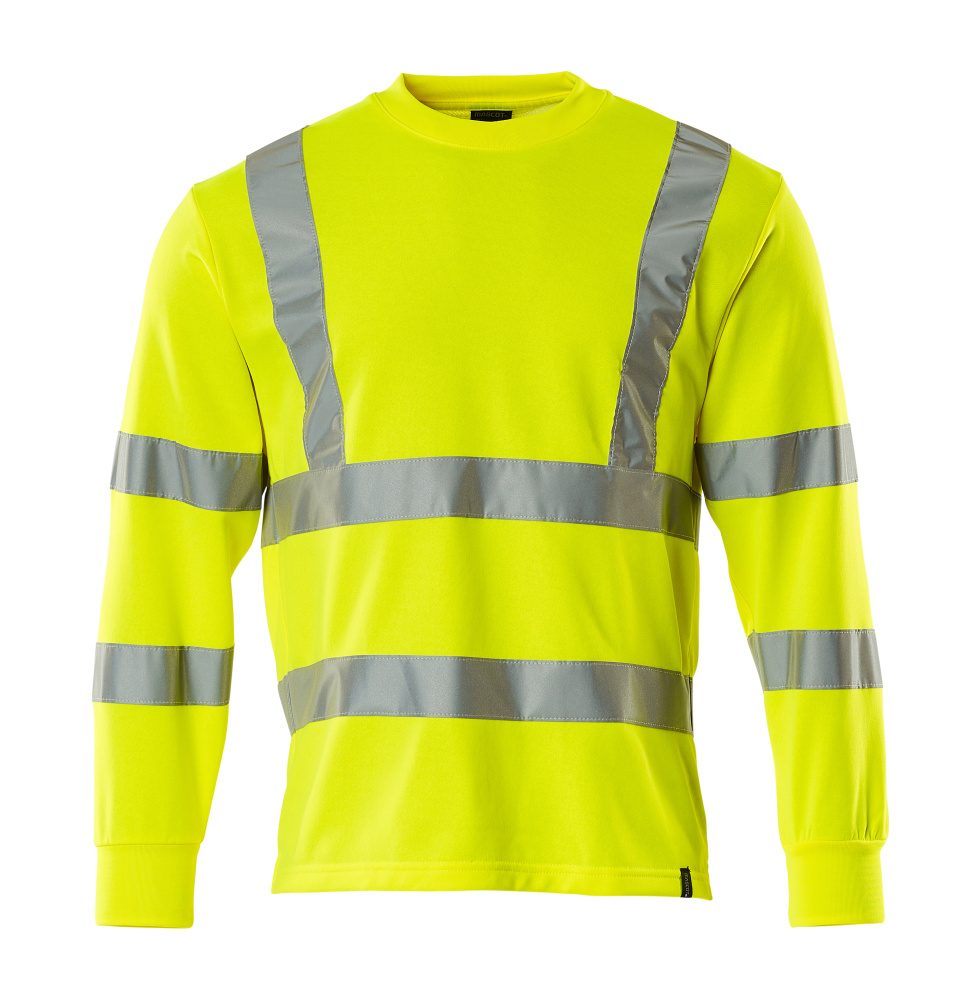 Mascot Melita Safe Classic Warn-Sweatshirt – flourgelb