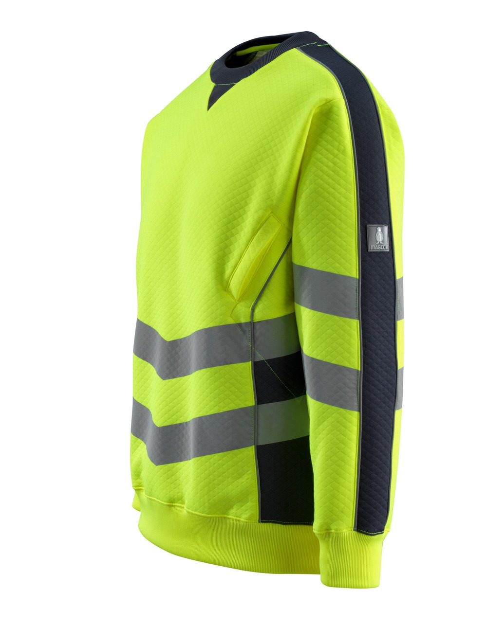 Mascot Wigton Safe Supreme Warn-Sweatshirt – gelb/schwarzblau