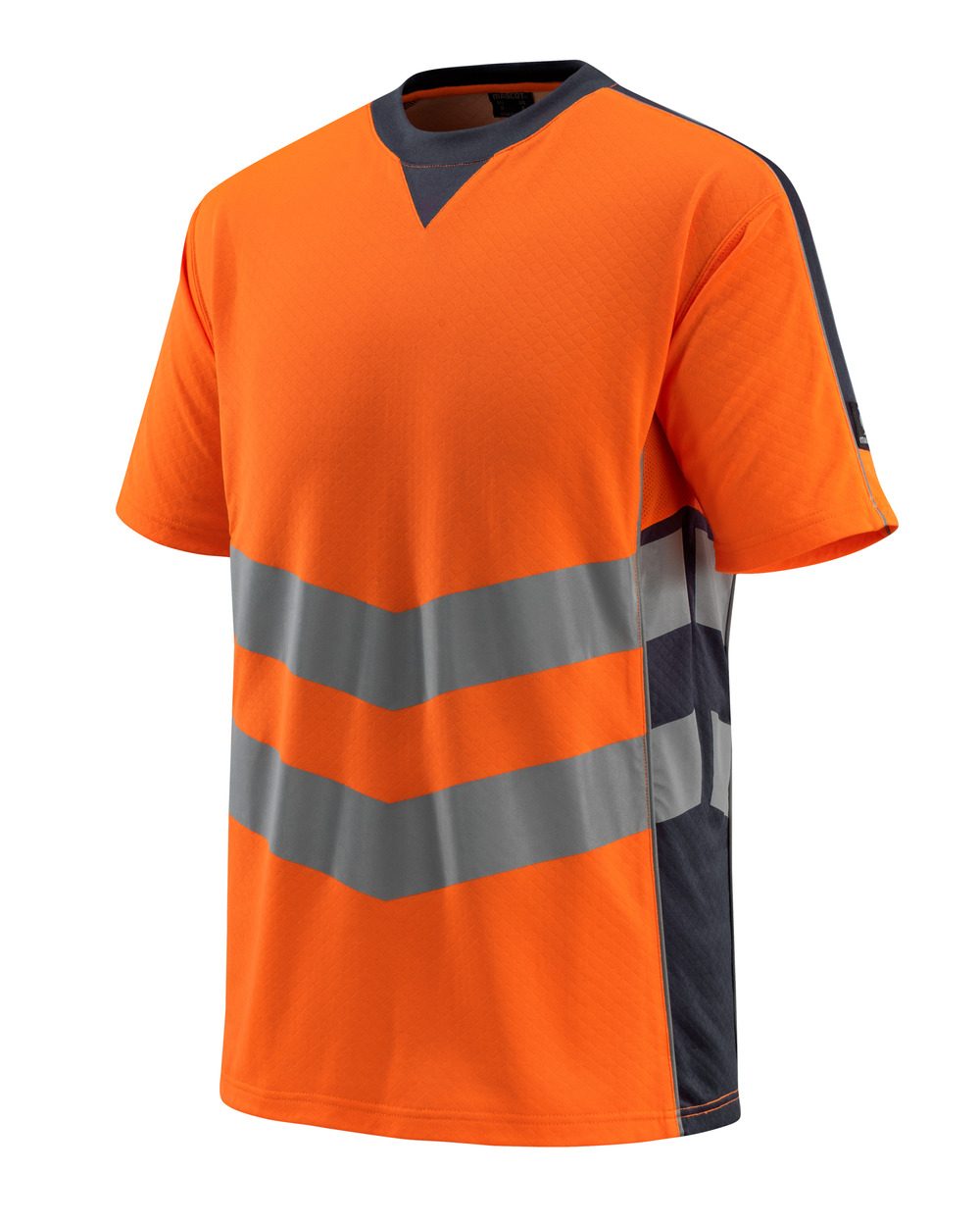 Mascot Sandwell Safe Supreme Warn-T-Shirt – orange/schwarzblau