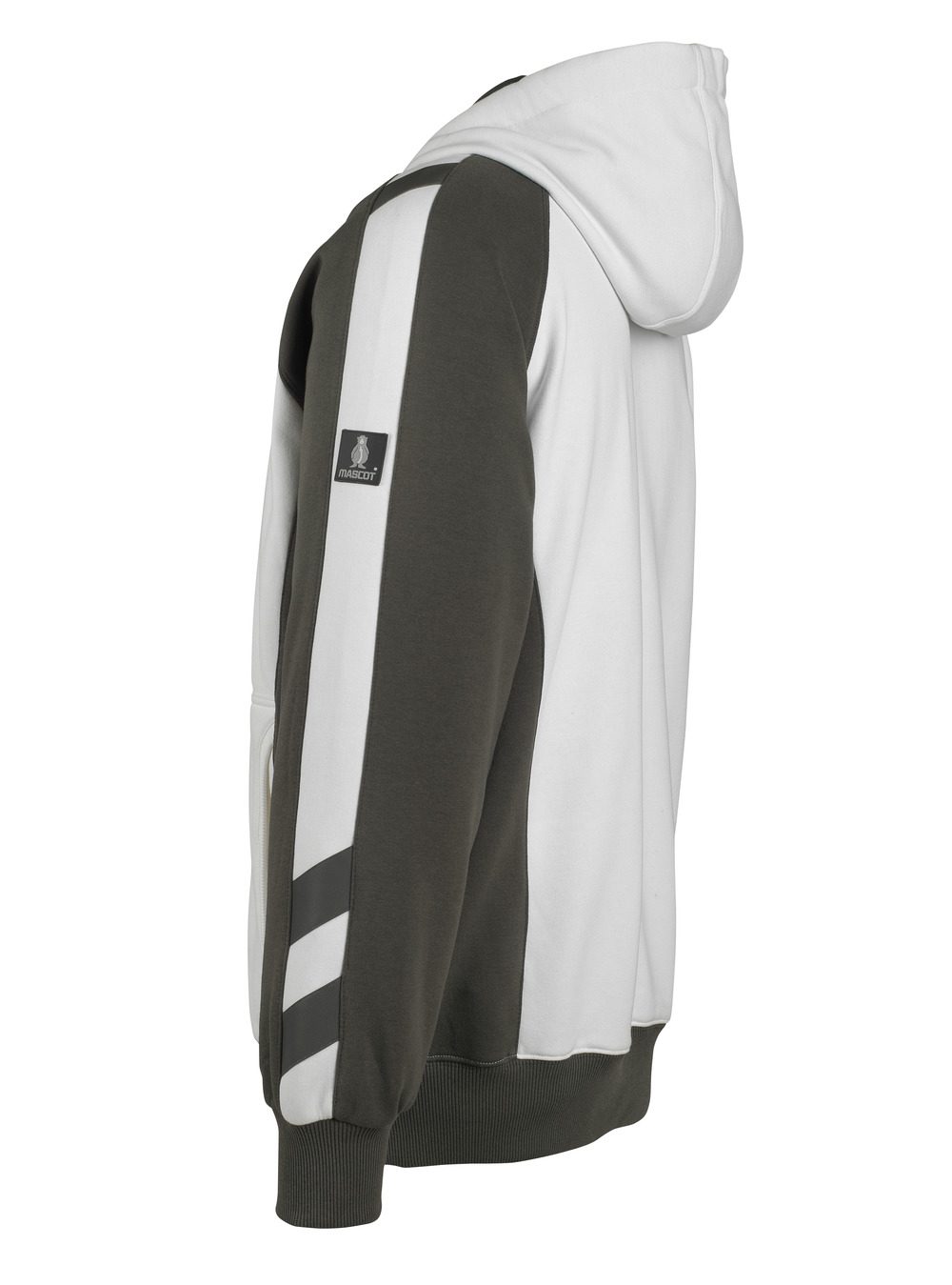 Mascot Wiesbaden Unique Kapuzen-Sweatshirt – weiß/anthrazit