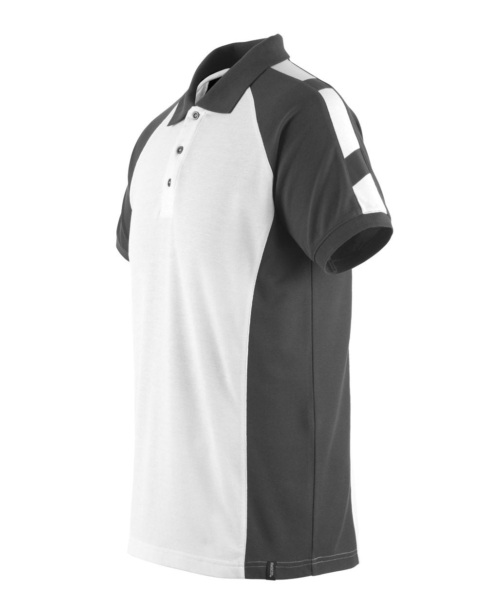 Mascot Bottrop Unique Polo-Shirt – weiß/anthrazit