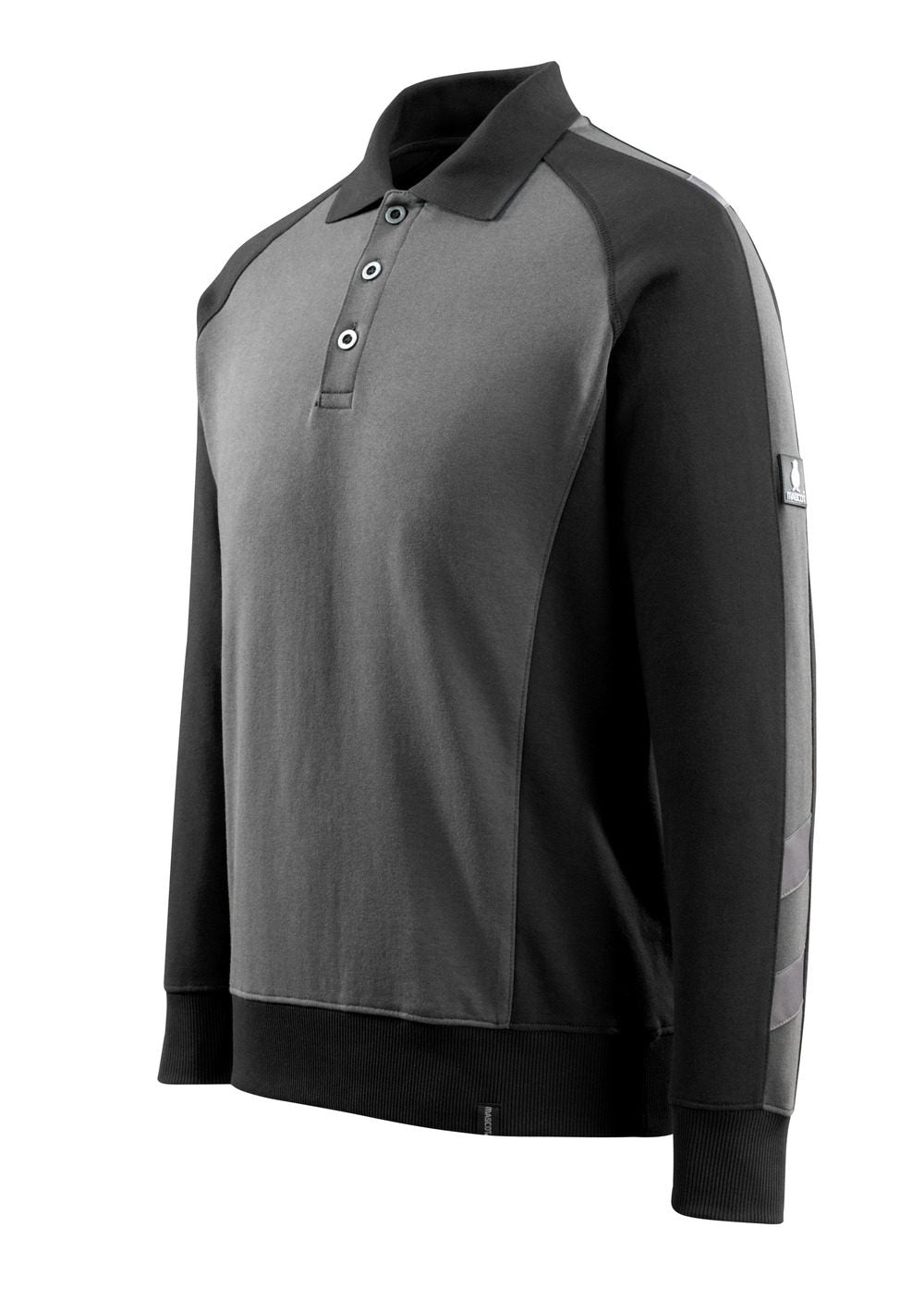Mascot Magdeburg Unique Polosweatshirt – anthrazit/schwarz
