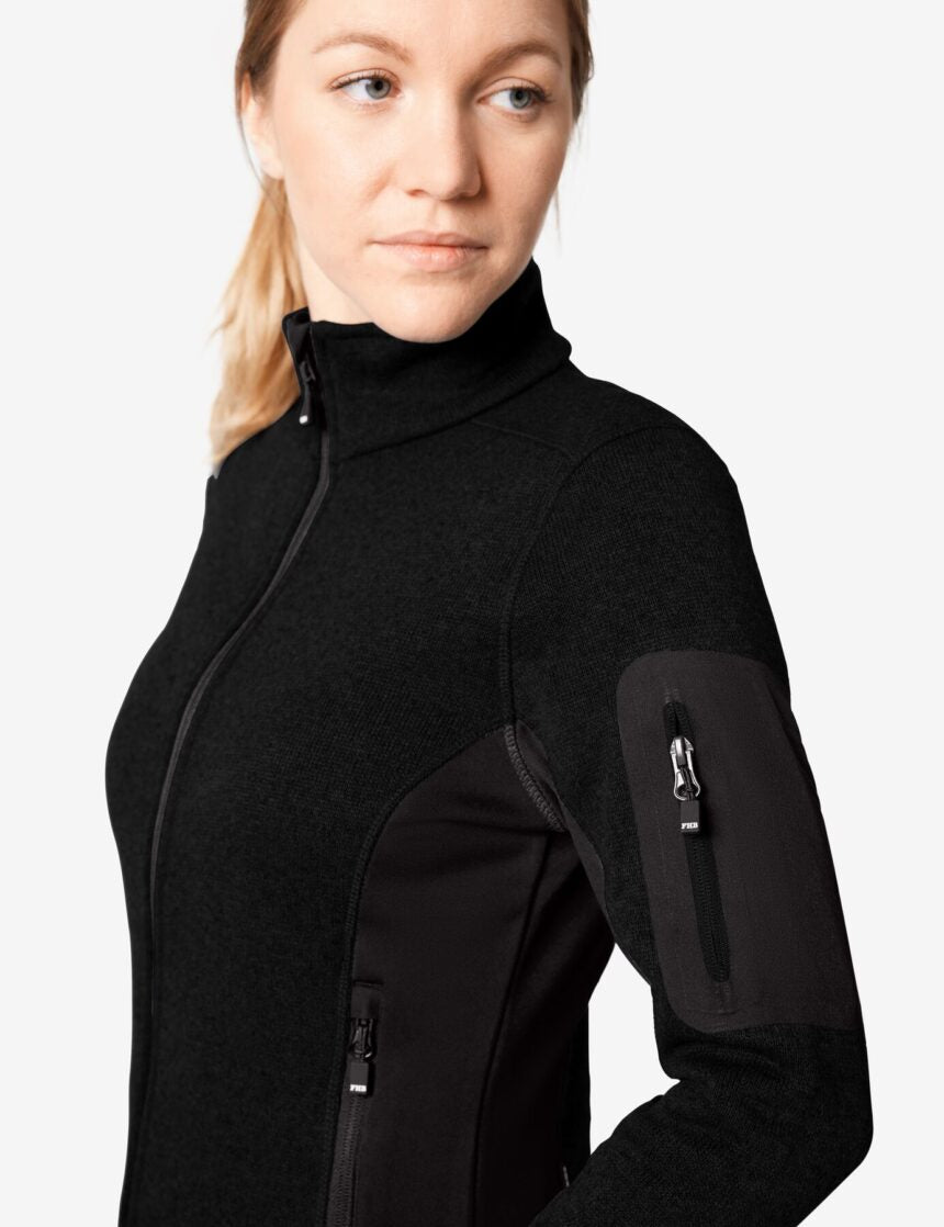 Damen Strick-Fleece-Jacke "MARIEKE" - FHB®