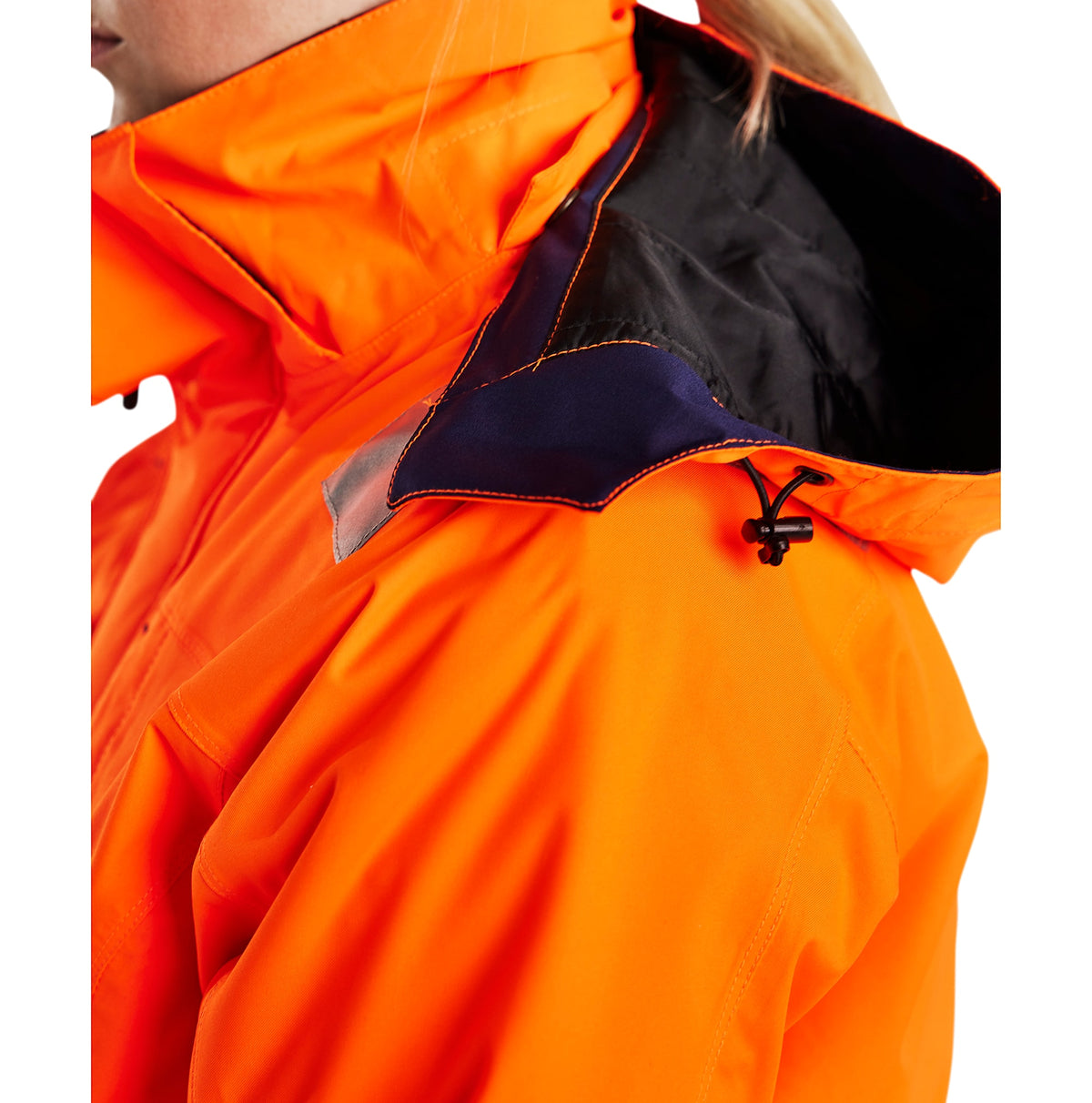Blåkläder Damen 4472 Warnschutz Winterparka – orange/marine
