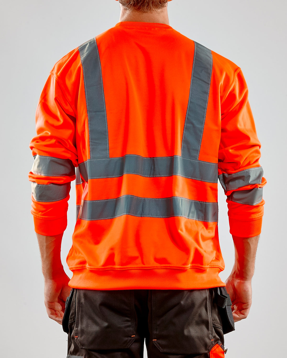 Blåkläder 3341 Warnschutz-Pullover – rot