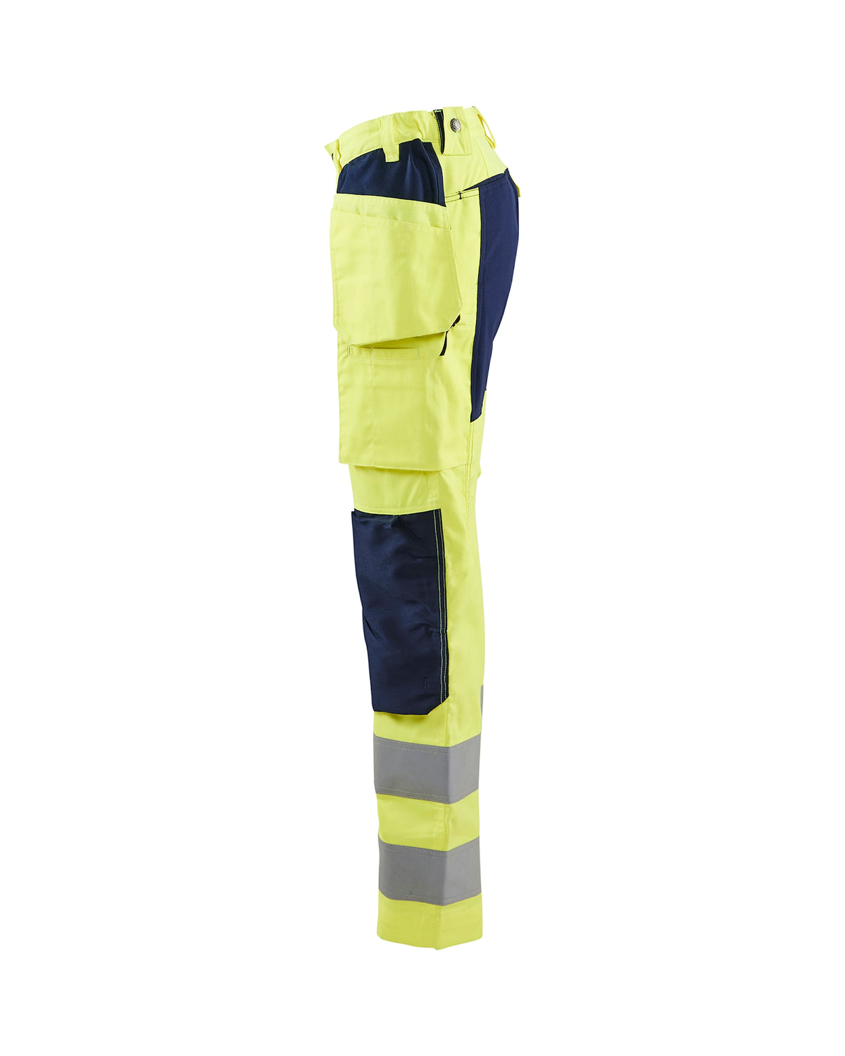 Blåkläder Damen 7163 Warnschutz Handwerkerhose – gelb/marine