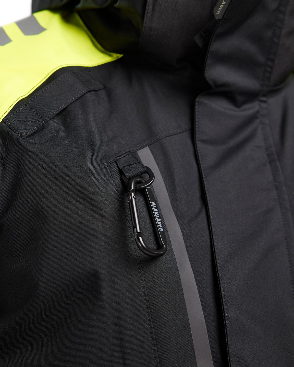 Blåkläder 4420 Warnschutz Regenjacke Kl. 1 – schwarz/gelb