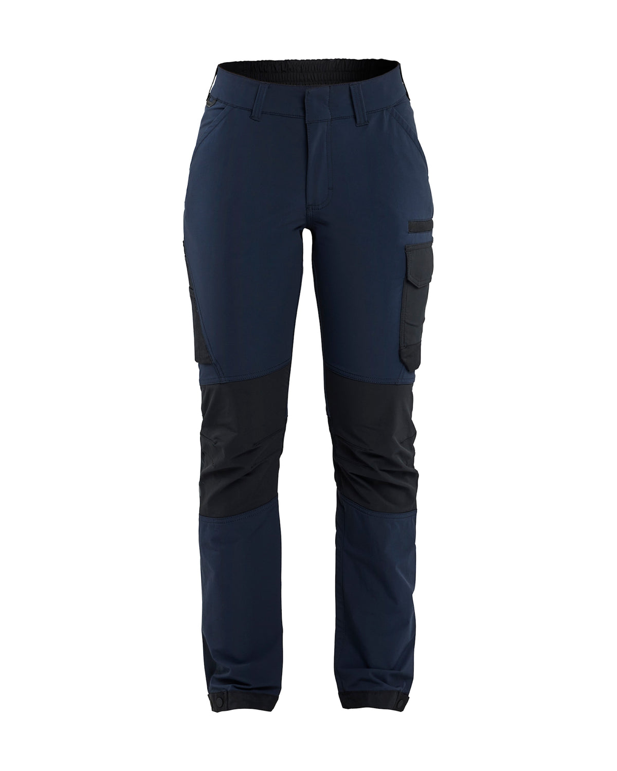 Blåkläder Damen 7122 Stretch Servicehose – dunkelmarine/schwarz