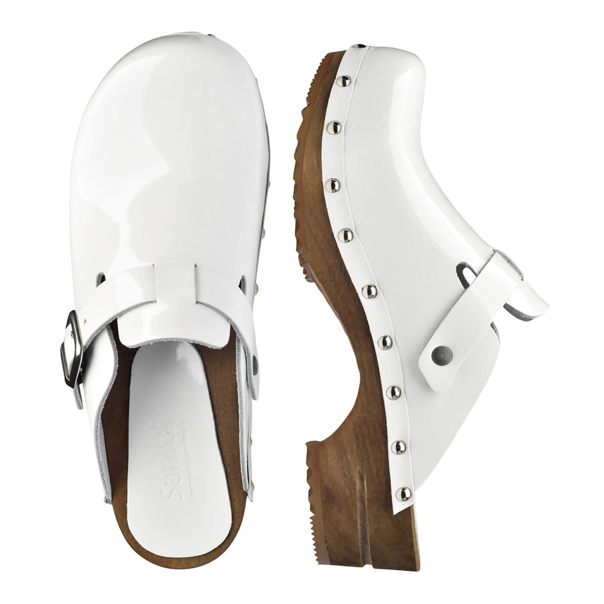 Sanita Wood-Krisla Open Clog