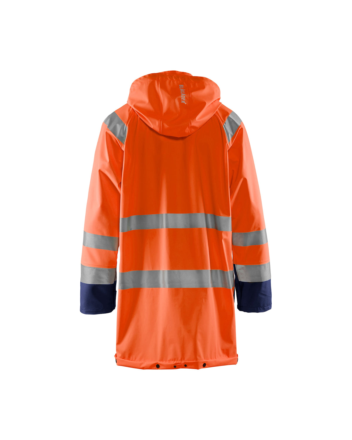 Blåkläder 4324 Level 1 Warnschutz Regenmantel – orange/marine